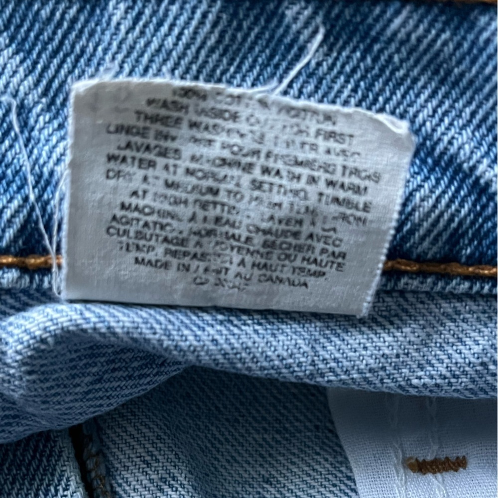 🇨🇦 Vintage 80s 90s Levi’s Orange Tab 816 Straight Leg Jeans - Picture 6 of 7